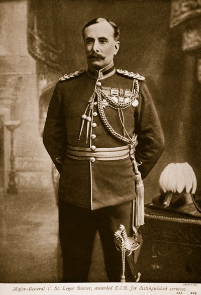 Major-General C. St. Leger Barter, awarded K.C.B. for distinguished services, 1914-19 by Maull and Fox